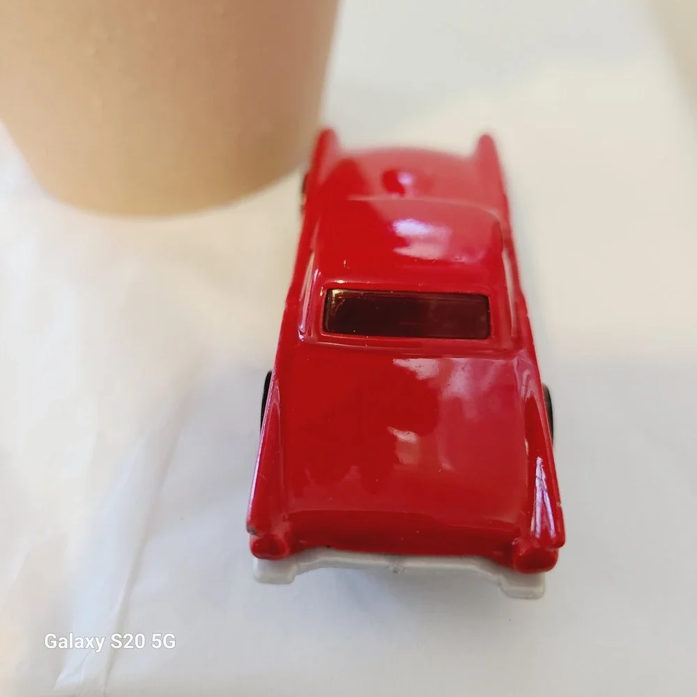 Hot Wheels 1957 Thunderbird Red‎ Diecast Toy Car 1977 Malaysia